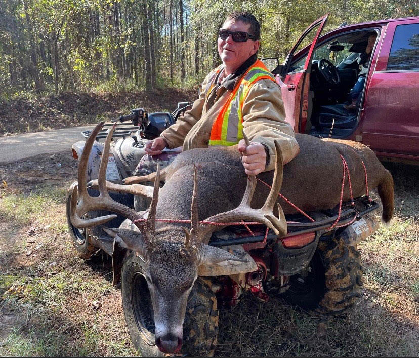 Lee Comer was hunting in Natchitoches Parish on Nov. 13 when he took this trophy 11 point.