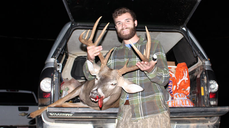 Everitt “Rett” Blake killed this trophy 10-point buck on Nov. 2 in Winn Parish.