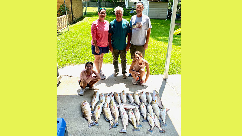 Mannina family fishing trip