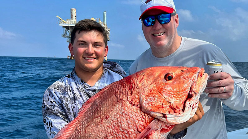 Big Cocodrie red snapper