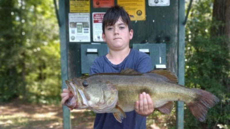 11-year-old bass master