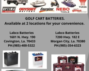 RV AND MOTORHOME BATTERIES FOR SALE