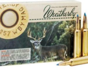 Weatherby Select Plus, 257 Weatherby Magnum, 115 Grain, Nosler Ballistic Tip, 20 Rounds