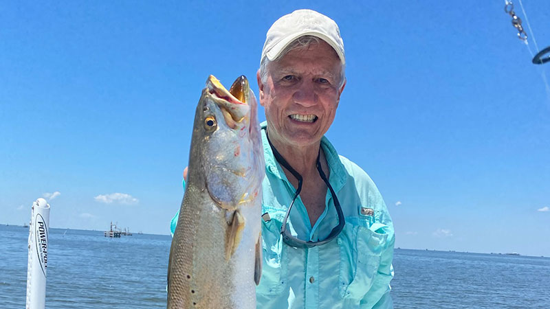 Rick Melebeck's big trout