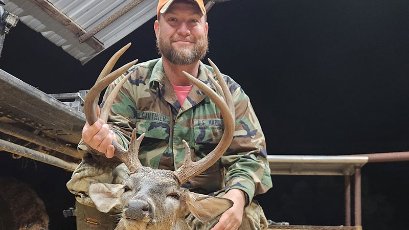 Wes Gauthier's Veterans Day buck