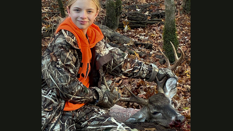 Tatumn's 8-point buck