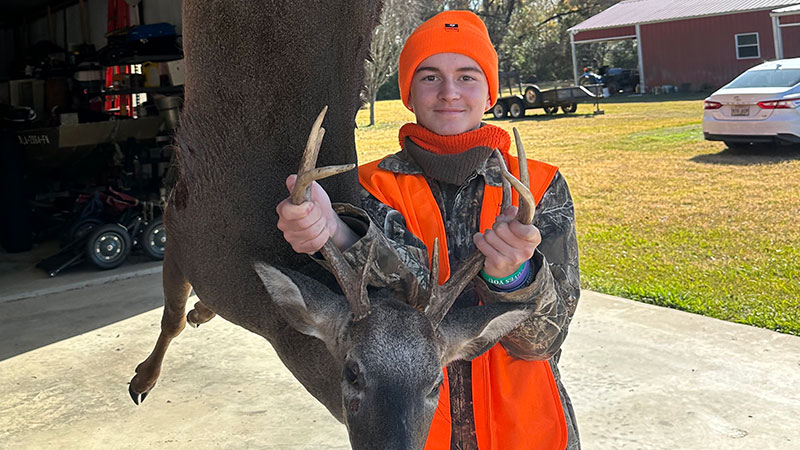 Shane Normand's first deer