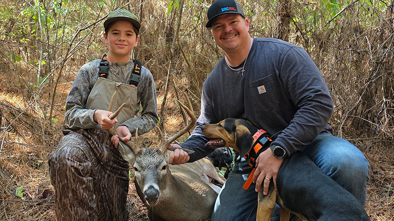 Wyatt Love's first buck