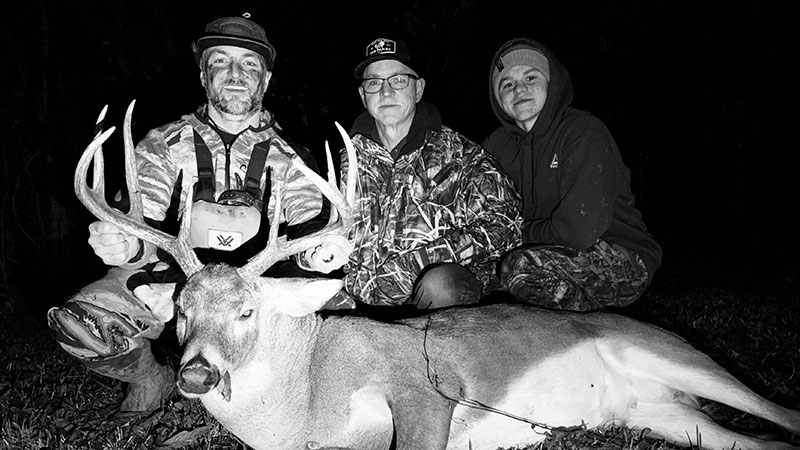 Sidney Aulds got this big buck on Dec. 16, 2025 in Madison Parish.