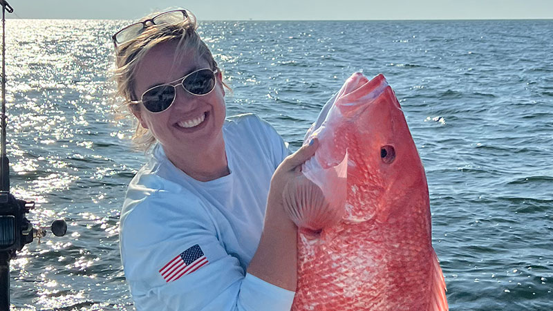 Holly G. Ronquille's Grand Isle snapper