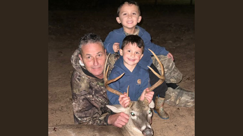 Jack Davis got his first deer
