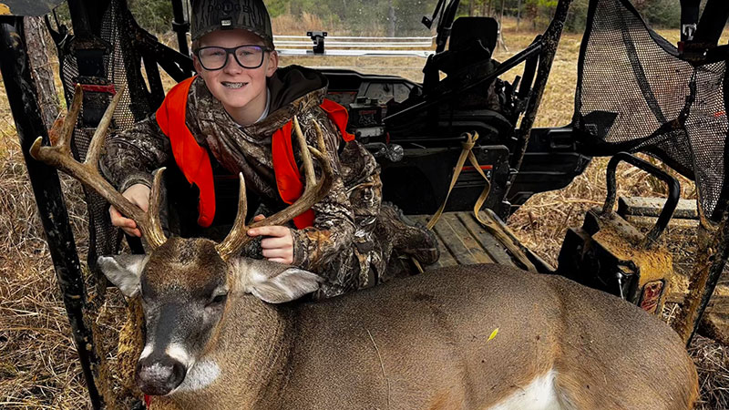 Matthew Moore's biggest buck to date
