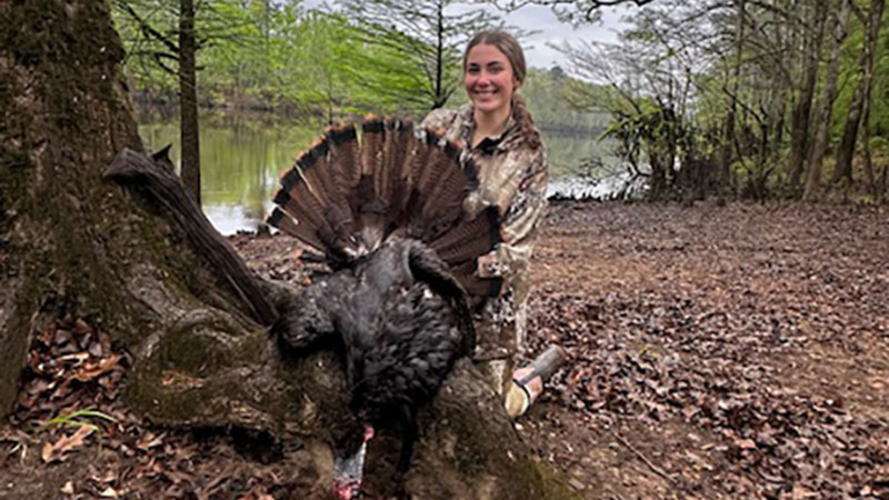 Carlie Campbell's gobbler