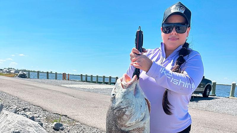 Darlin Varela's black drum