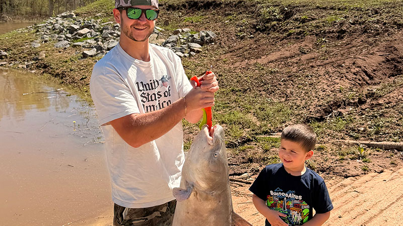 Luc Surette's big catfish