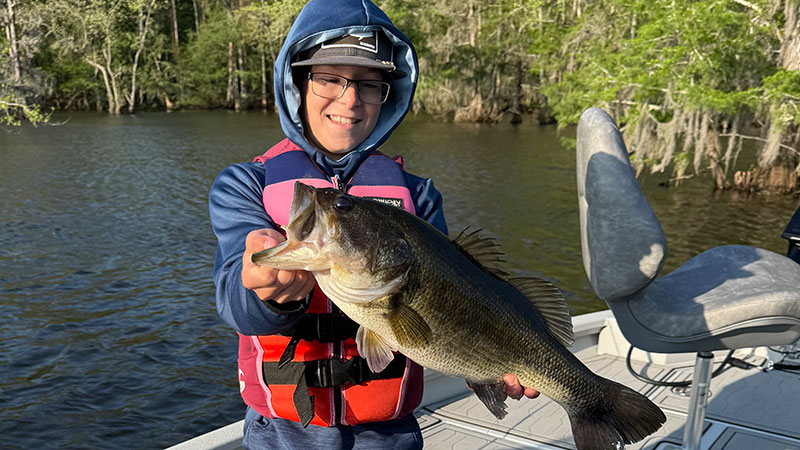 Jackson Kidder's Chicot State Park bass