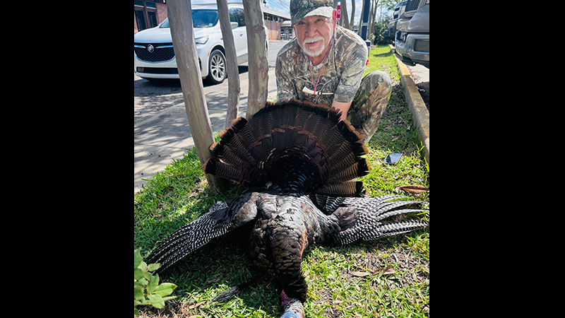 Vernon Rivers tagged out this turkey season