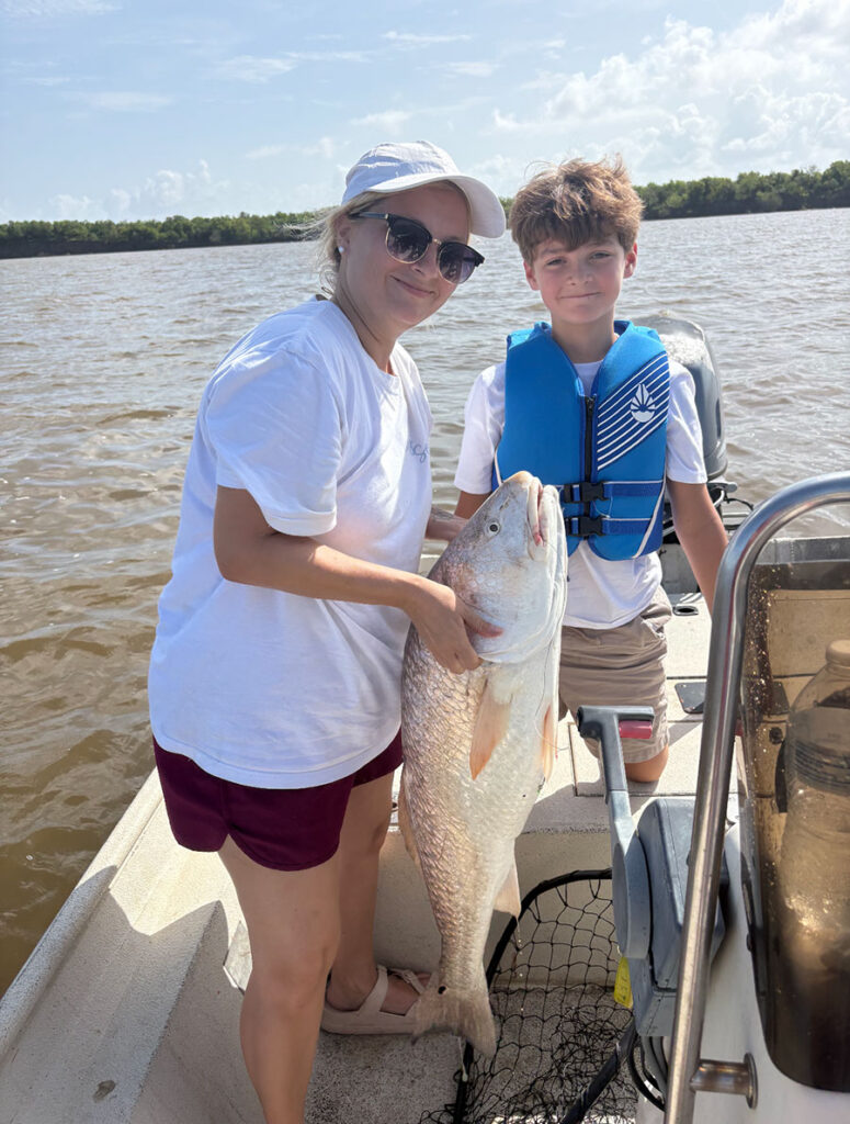 Christopher Devillier got his first bull red