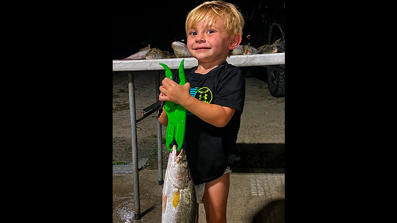 Kolt's 20-inch speckled trout