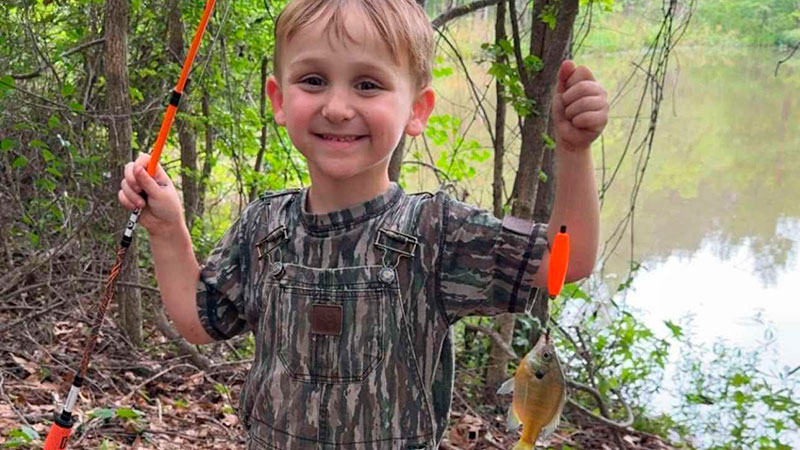 Brantley Littleton's first fish