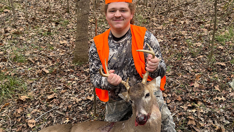 Ethan Victorian's 8-point buck