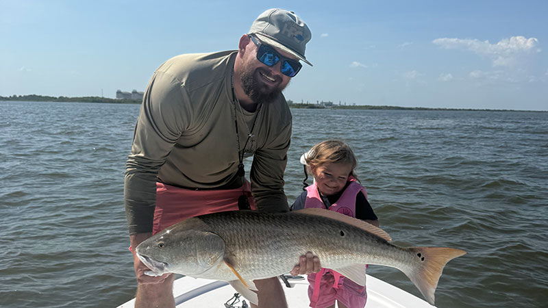 Gage Boyer's 40-inch bull red