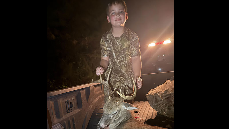 Jackson Semar's first deer