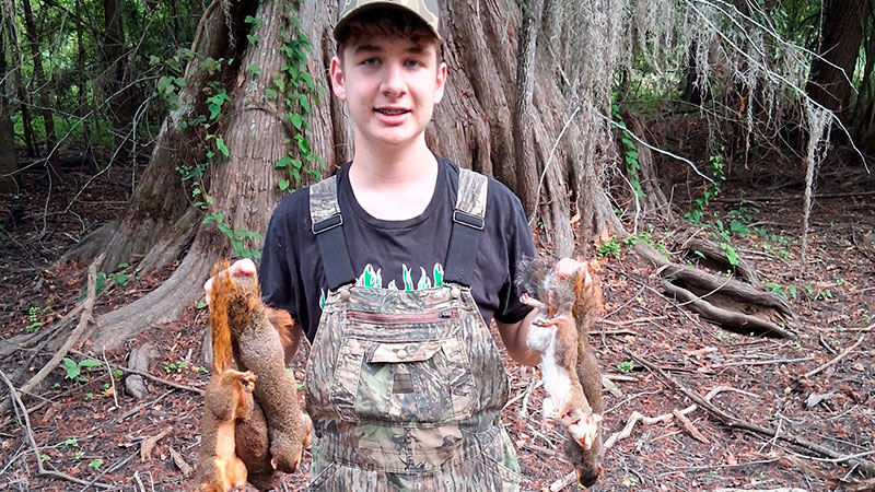 Benjamin Barnhart's Catahoula Parish squirrels