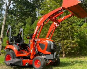 Like new Kubota lawn tractor with removable deck-90hrs