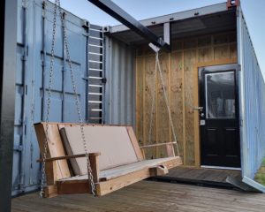Hunting/fishing camps shipping container homes