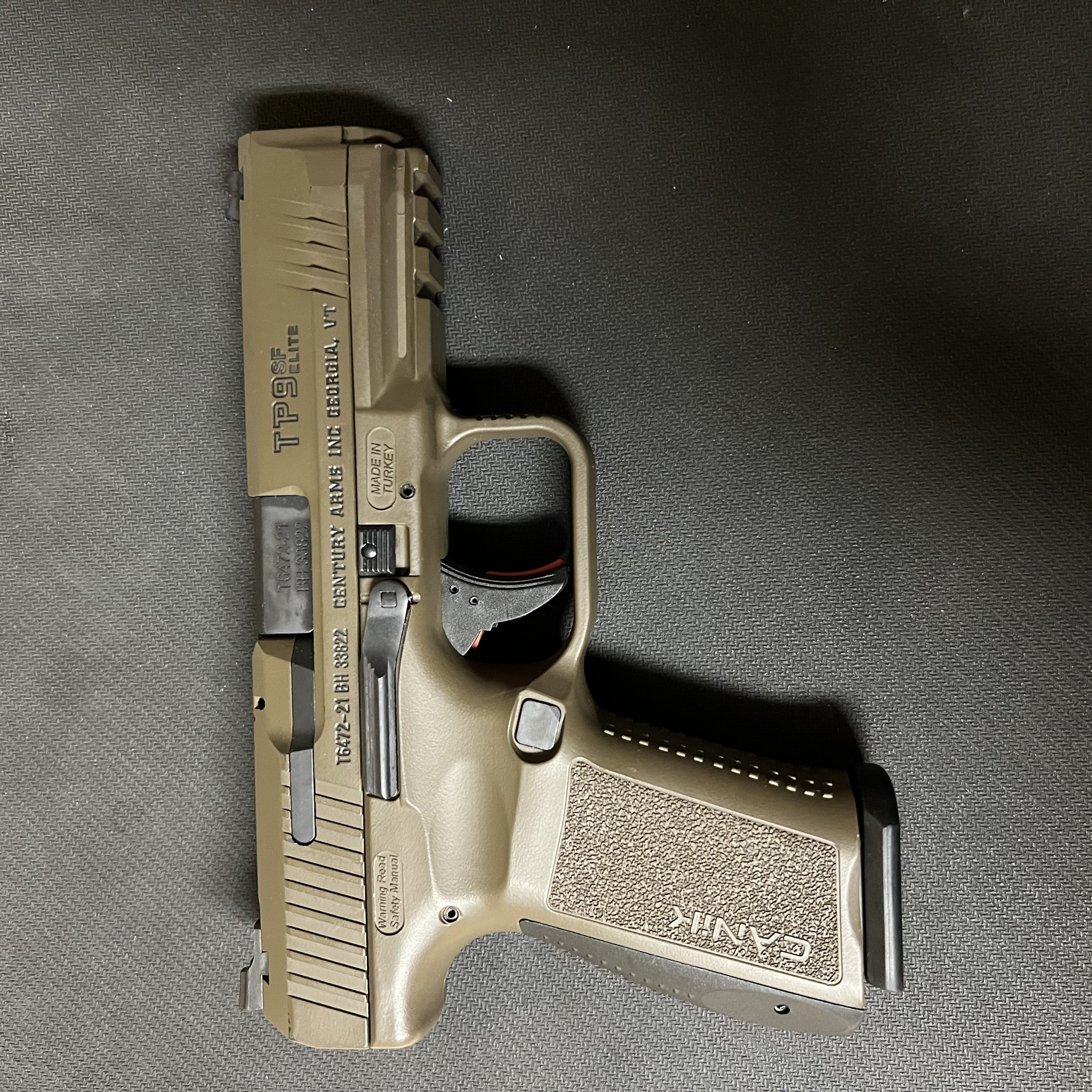 Canik tp9sf elite compact only shot 50 rounds trade for other guns what do you have