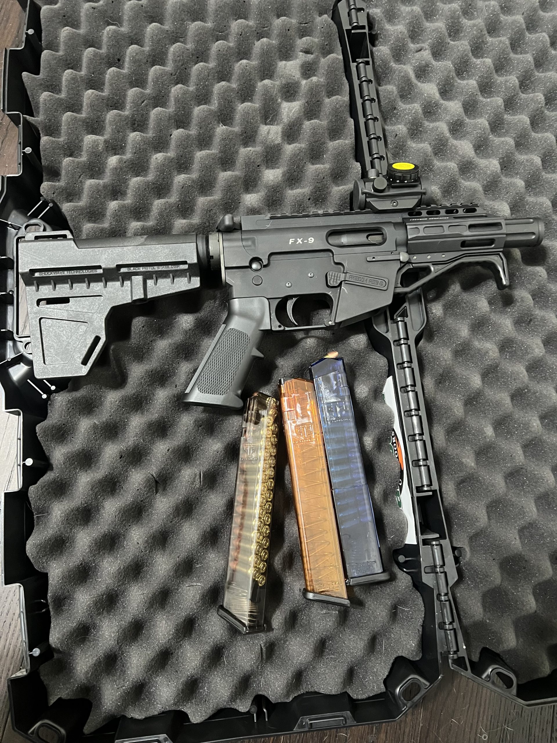 Freedom Ordnance FX-9 AR pistol for sale.