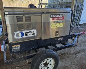 Lincoln Vantage 500 diesel welding machine