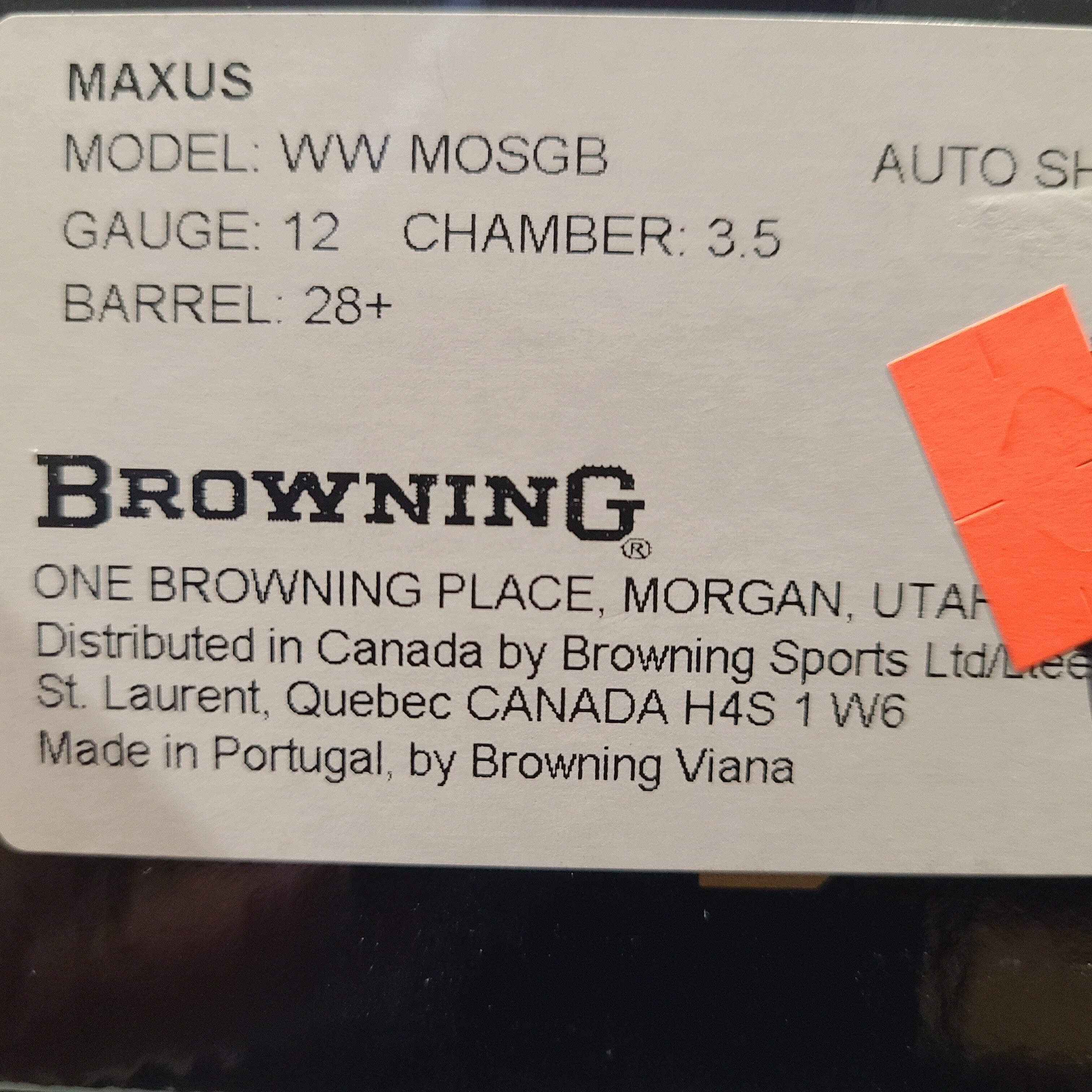 Browning Maxus