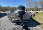 20 foot Solid fabrication boat. Sturdy. Engine runs great. Price NEGOTIABLE