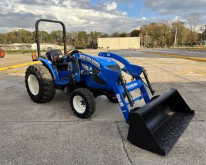 New Holland WorkMaster 37 Diesel Tractor 37HP 4WD Loader 12/12 Synchronized Shuttle Transmission