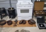 Gas cookers, meat grinders