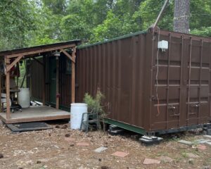 40 foot Container Converted to Camp