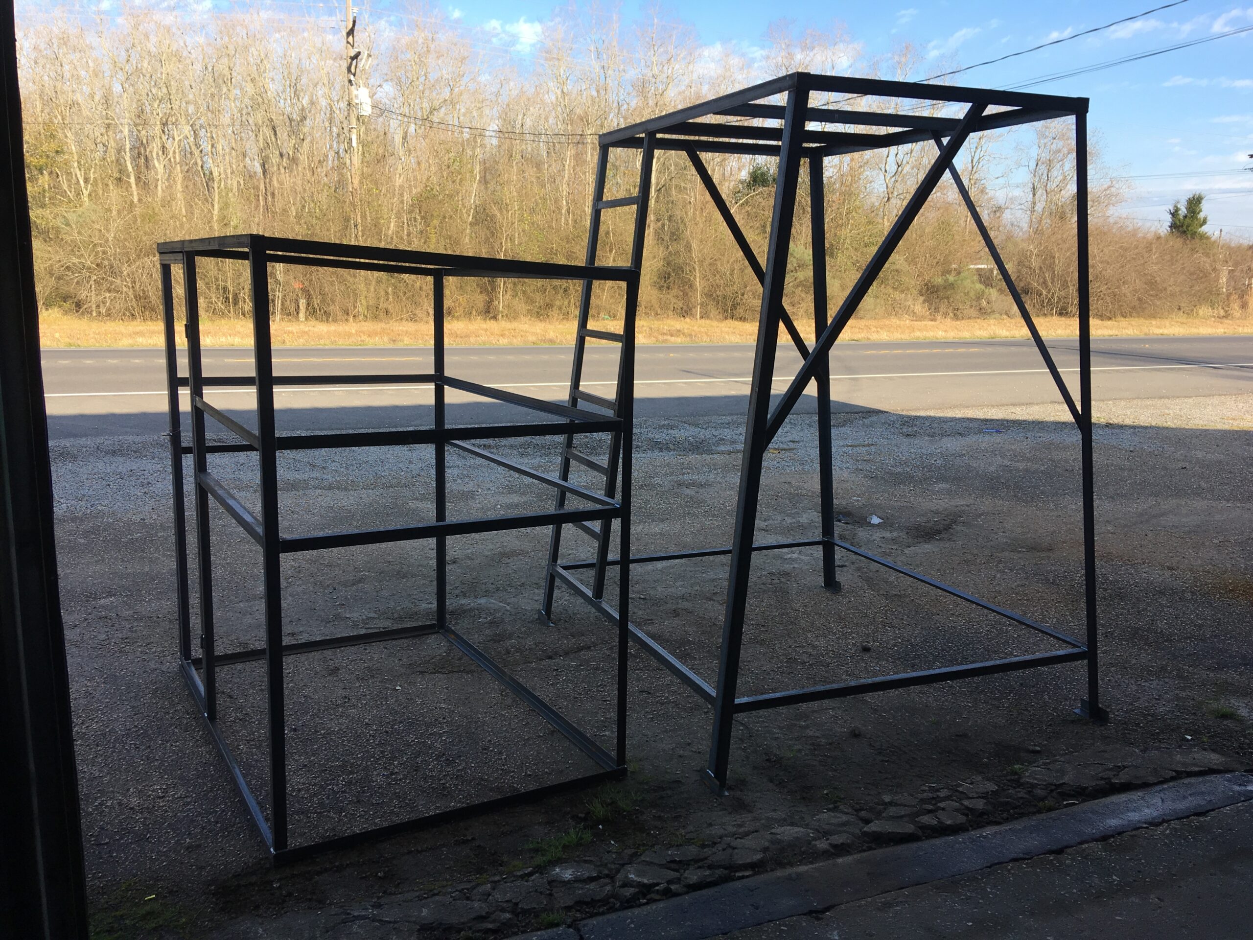 Quality all welded metal box frames and bases