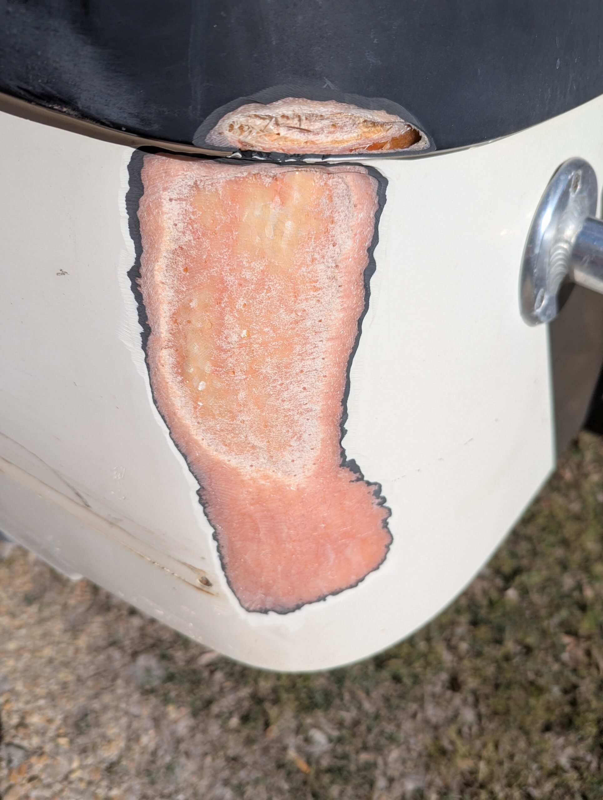 Fiberglass boat repair