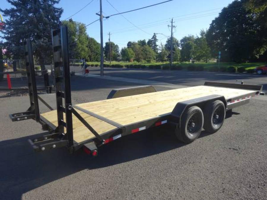 BIG TEX EQUIPMENT TRAILER 14EB-18D2A-KRBK