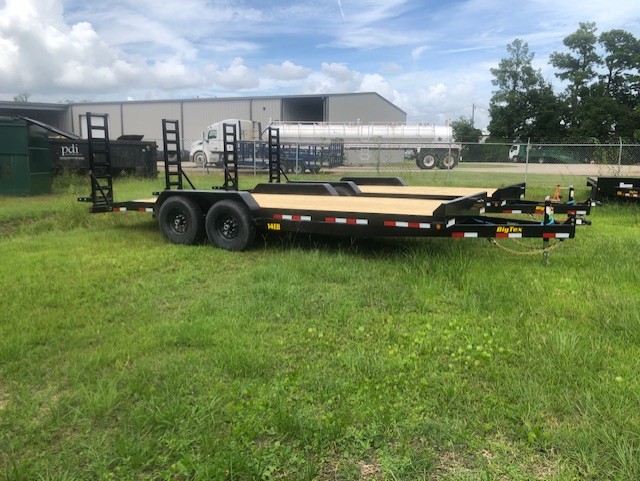 BIG TEX EQUIPMENT TRAILER 14EB-18D2A-KRBK