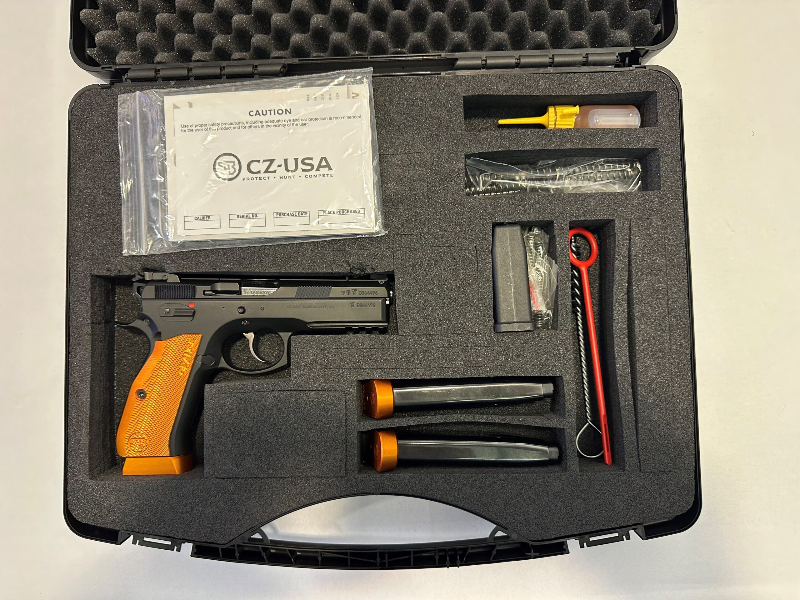 CZ 75 SP-01 Shadow Orange