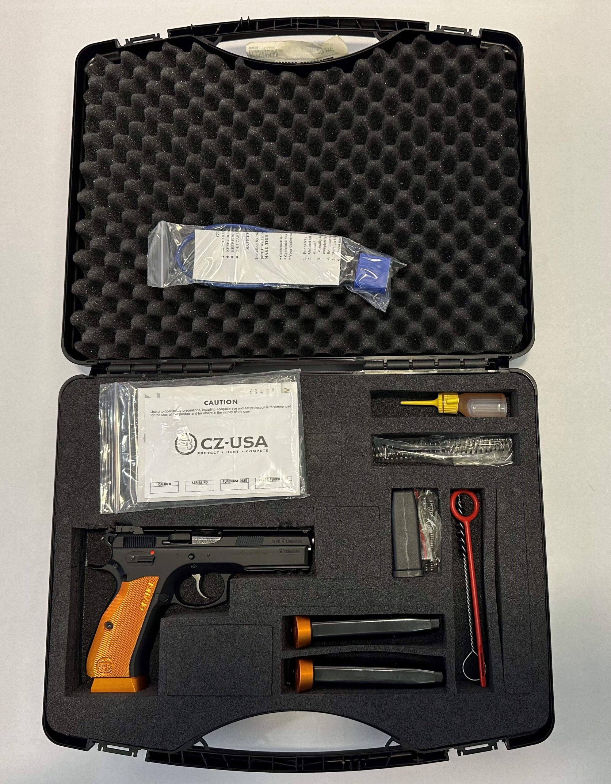 CZ 75 SP-01 Shadow Orange