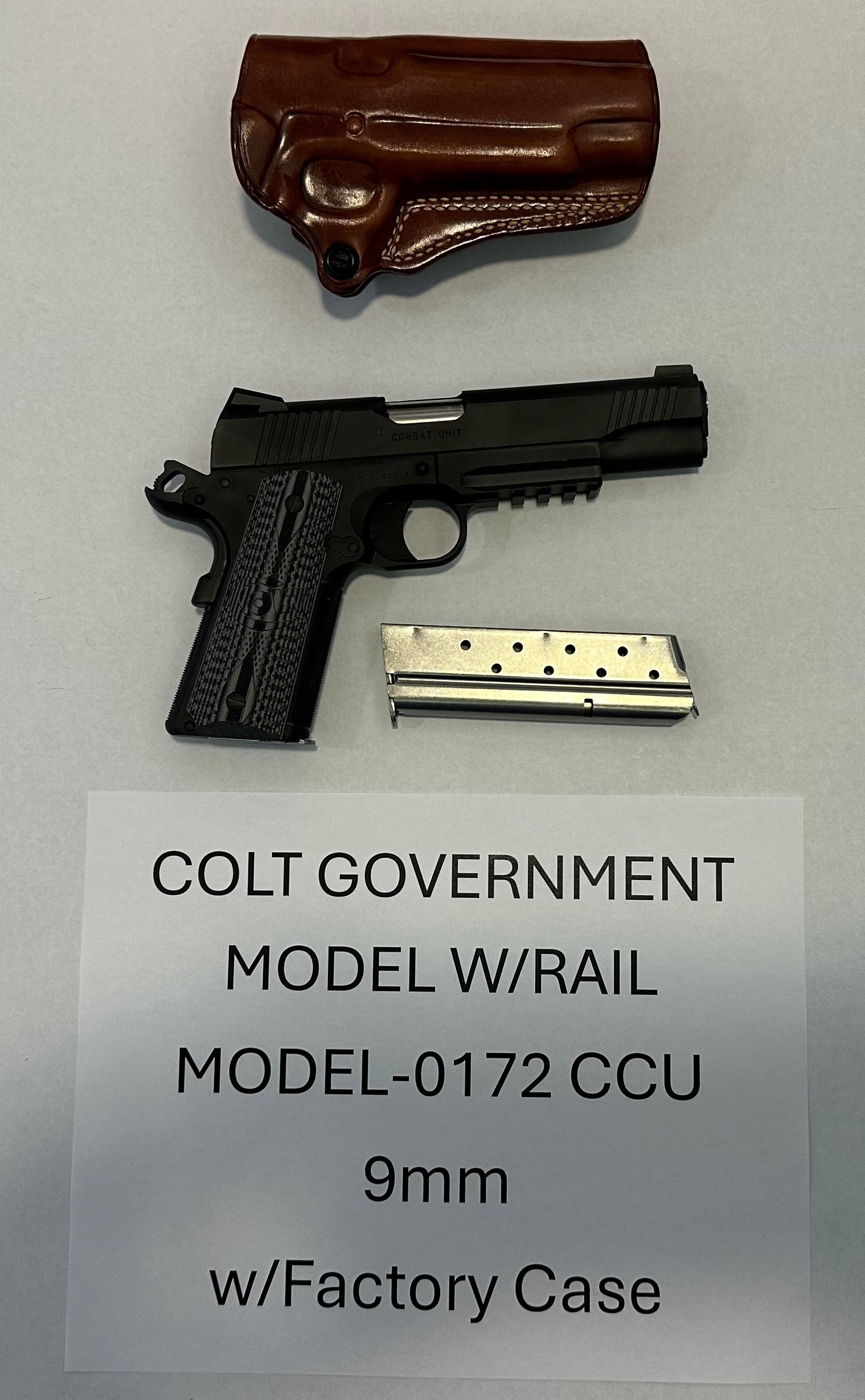Colt Government Model CCU Rail 9mm