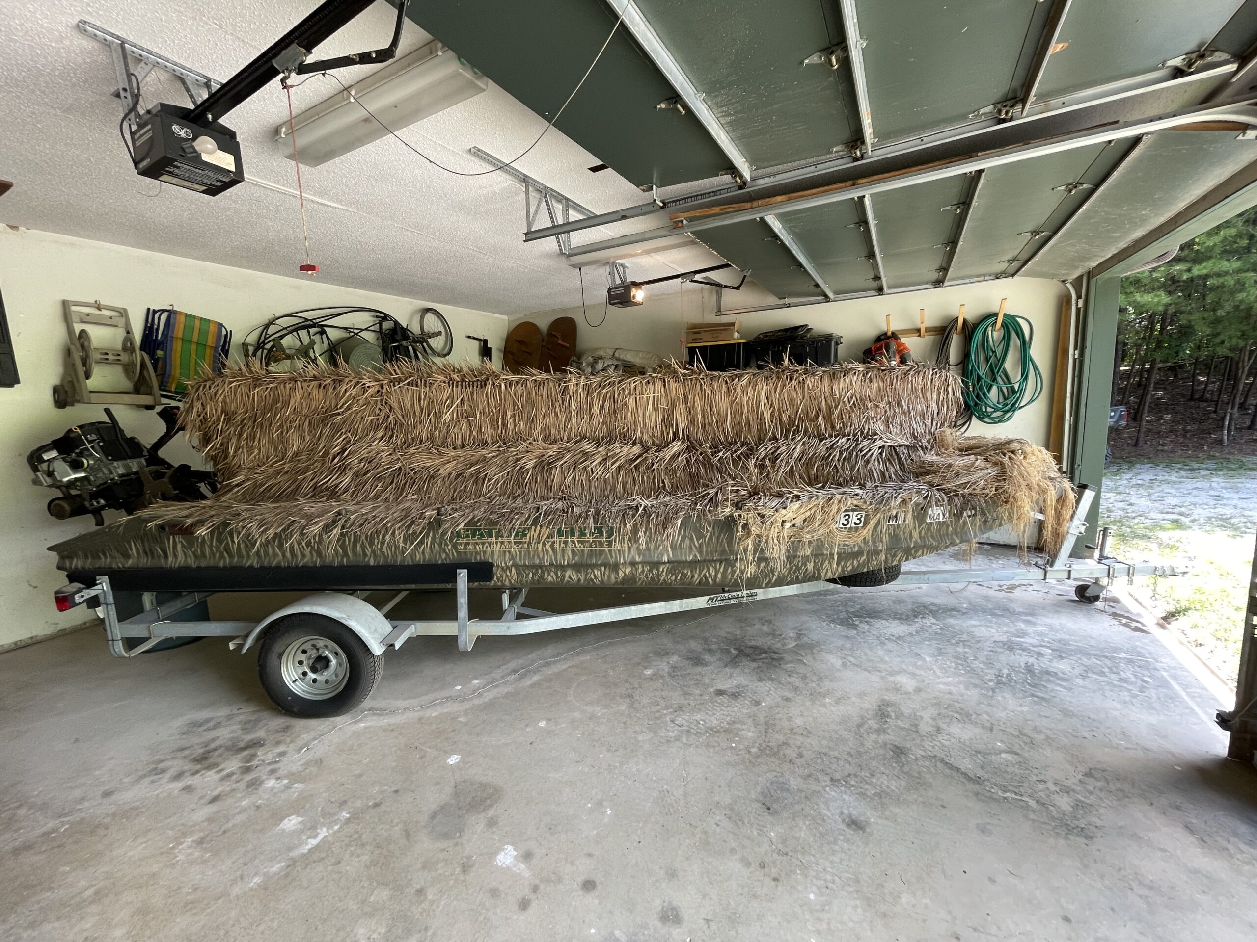 2015 Gator Trax 18’x54″ Hybrid Camo Duck Boat