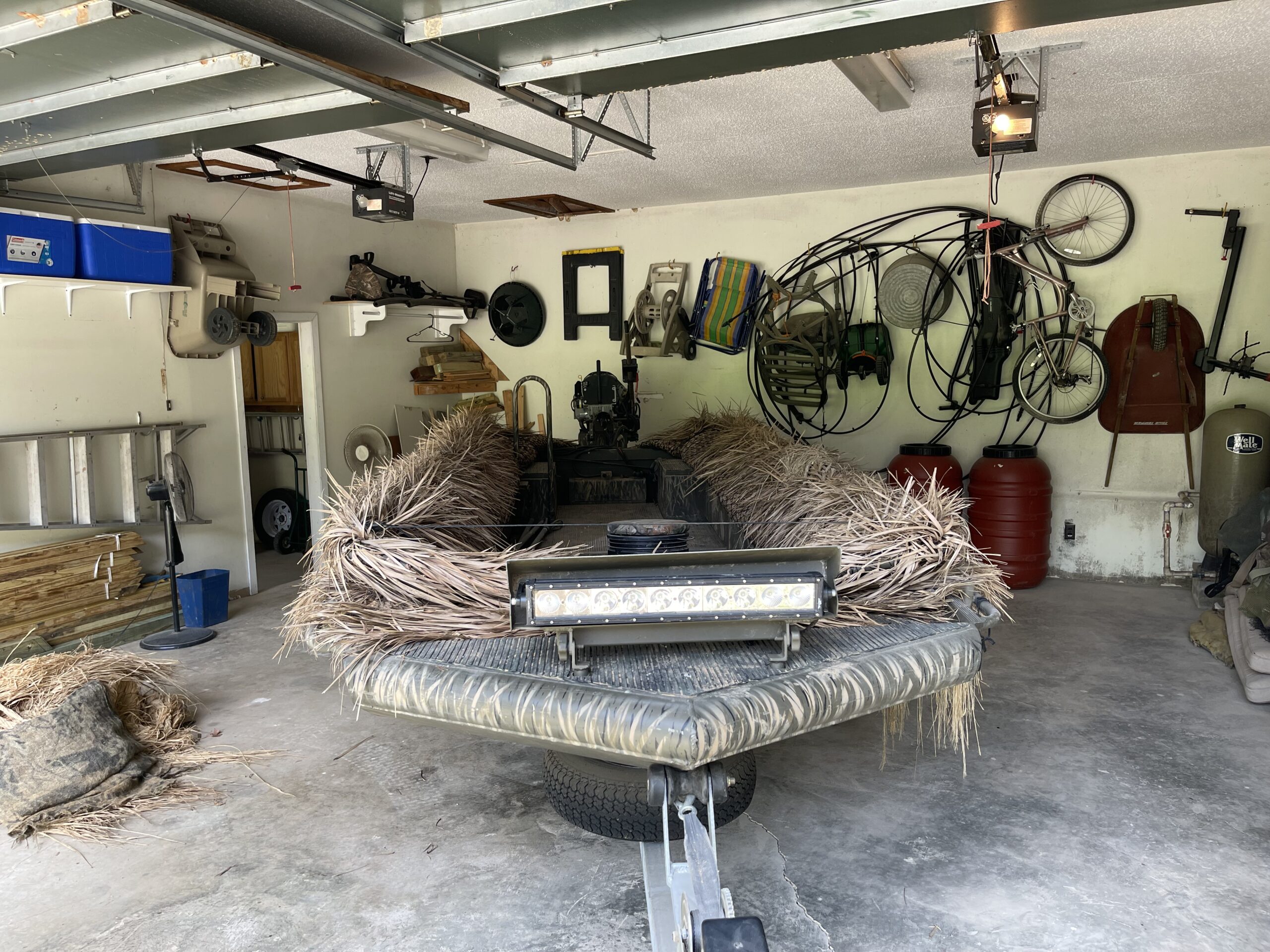 2015 Gator Trax 18’x54″ Hybrid Camo Duck Boat