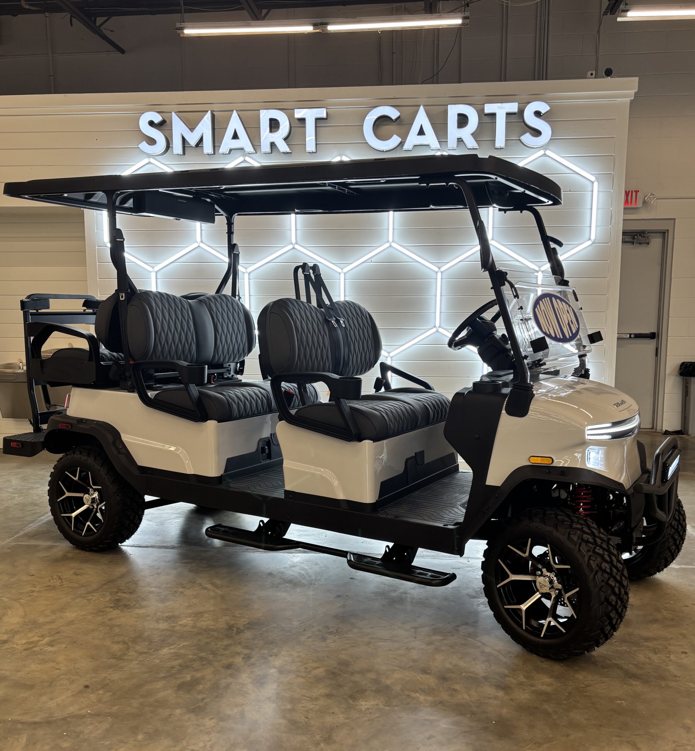 2025 Denago Rover XL 6 Passenger Golf Cart