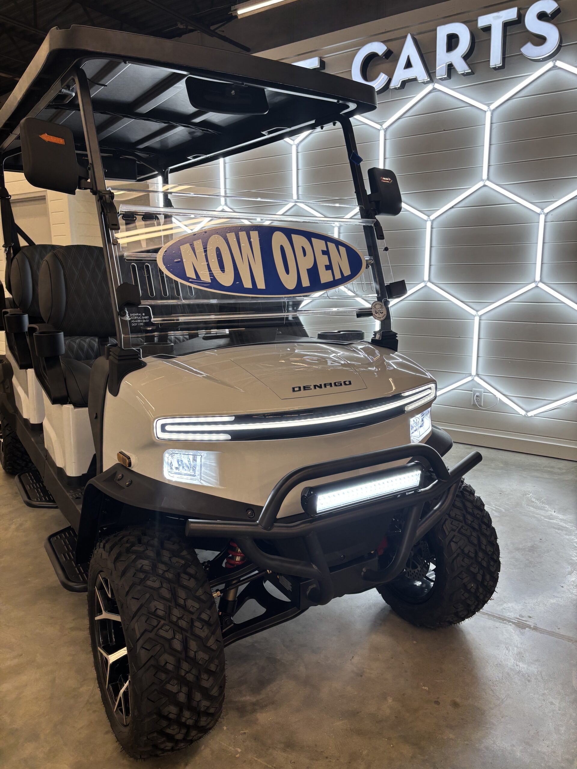2025 Denago Rover XL 6 Passenger Golf Cart