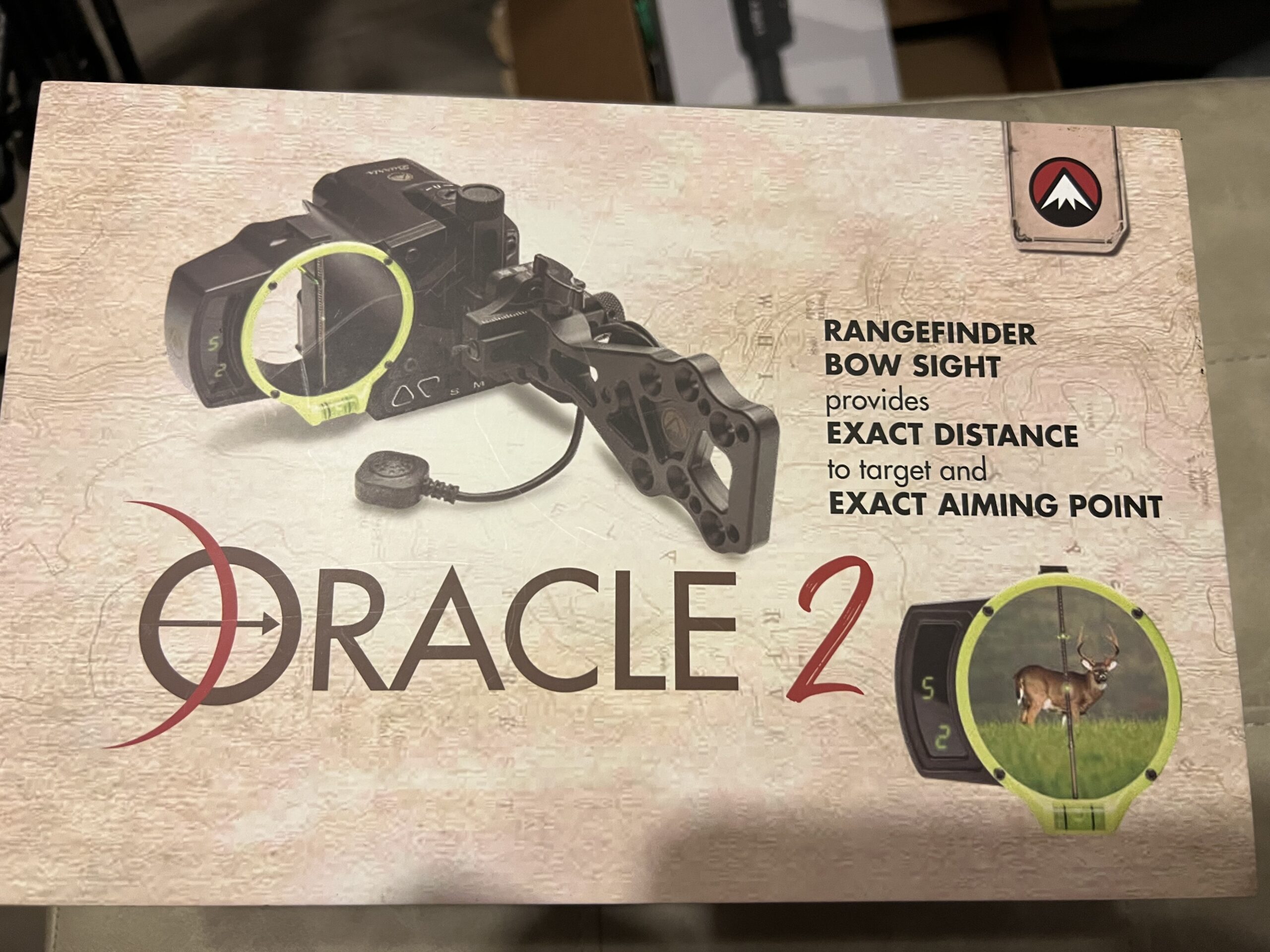 Burris oracle rangefinder bow sight